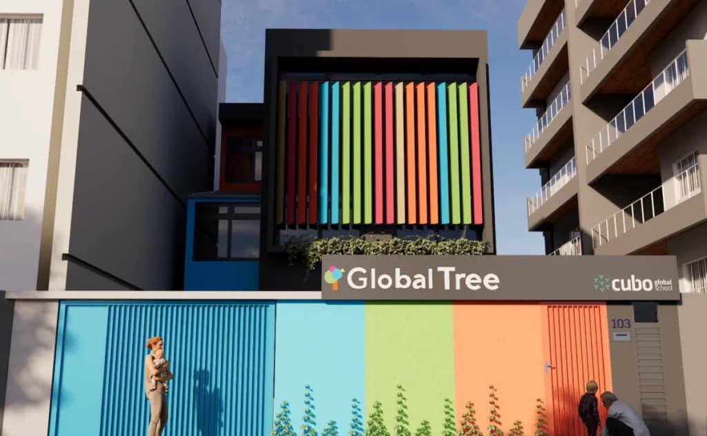 Fachada da unidade Global Tree Botafogo
