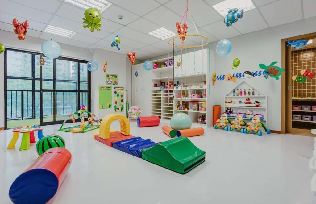 Sala de estimulação da unidade Global Tree Península